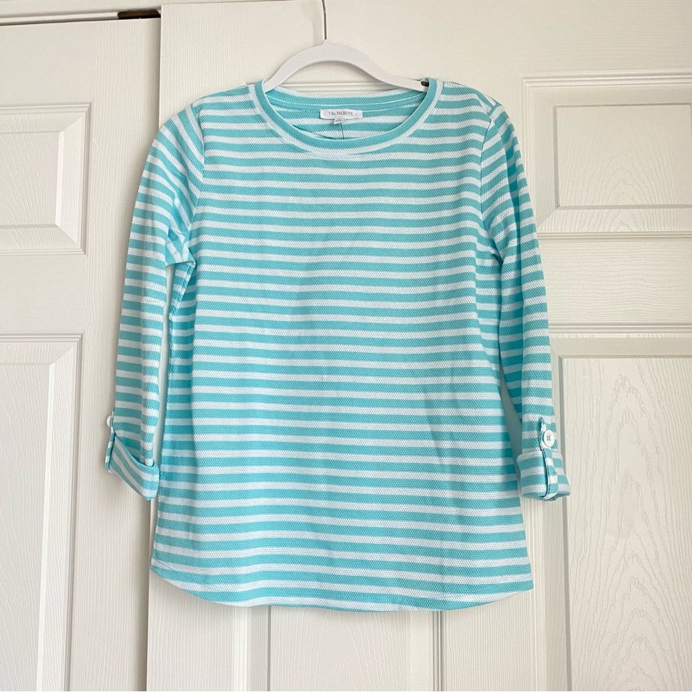 Talbots Striped Top